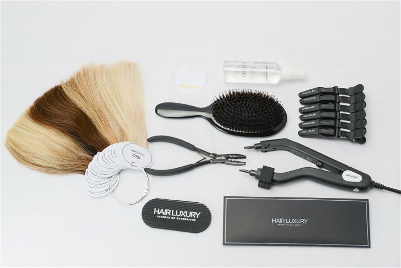 Starter Pack Extensions Kératine HLK (inclus pince micro fusion)